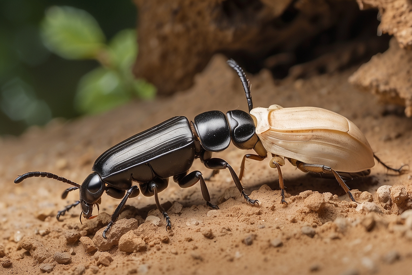 Powderpost beetles vs termite