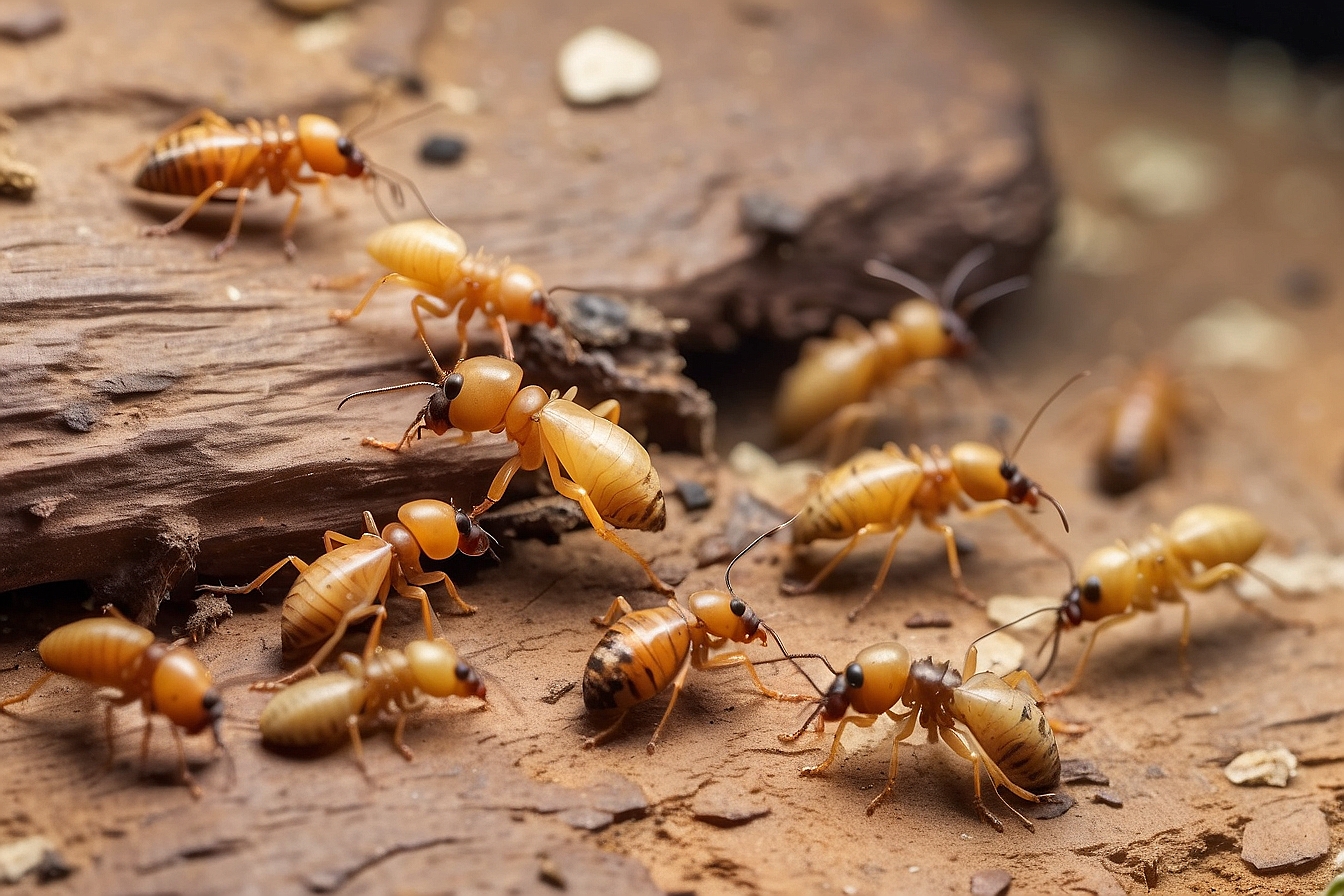 what causes termites