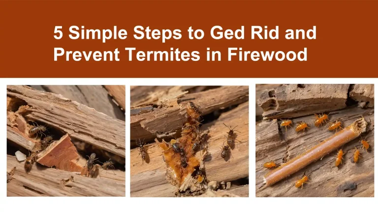 5 Simple Steps to Ged Rid and Prevent Termites in Firewood