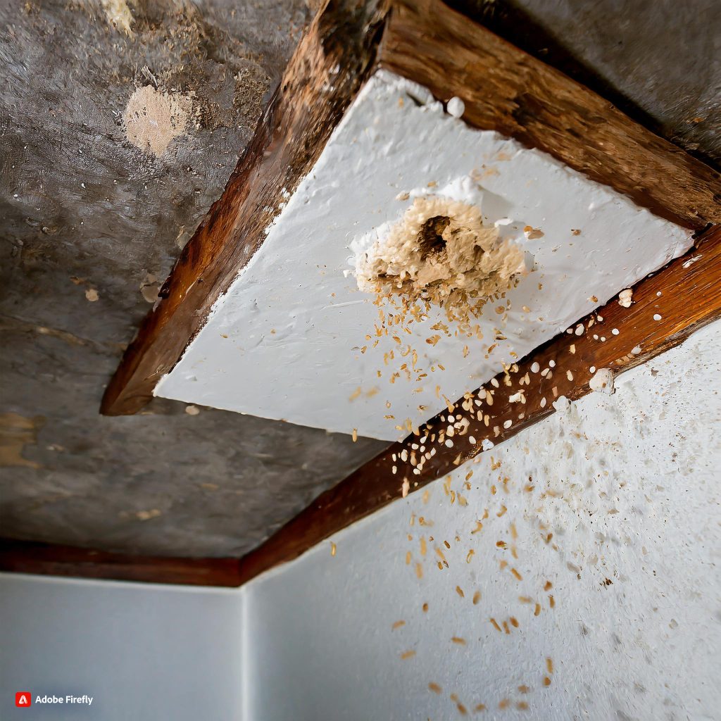 Termite Droppings From Ceiling