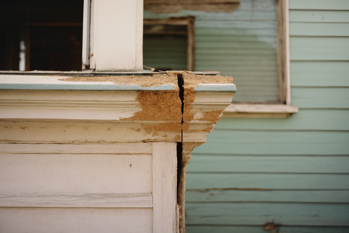 how to tell old termite damage from new