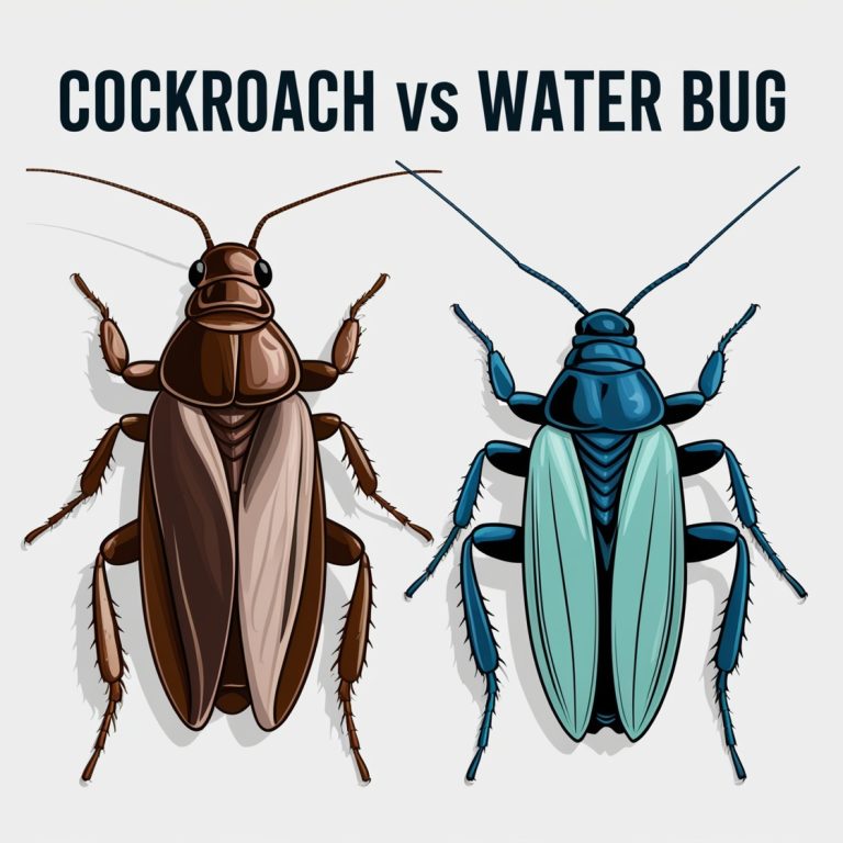 Cockroach vs Water Bug