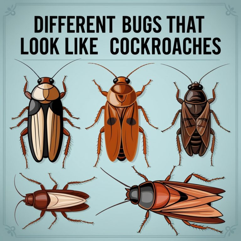 Different Bugs That Look Like Cockroaches