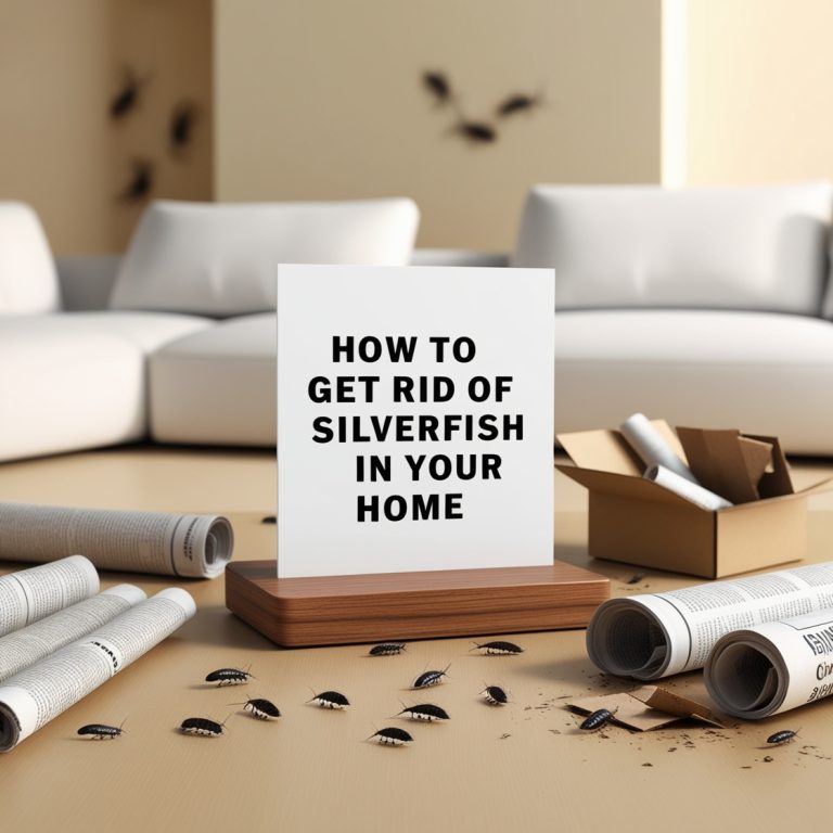 How to Get Rid of Silverfish in Your Home