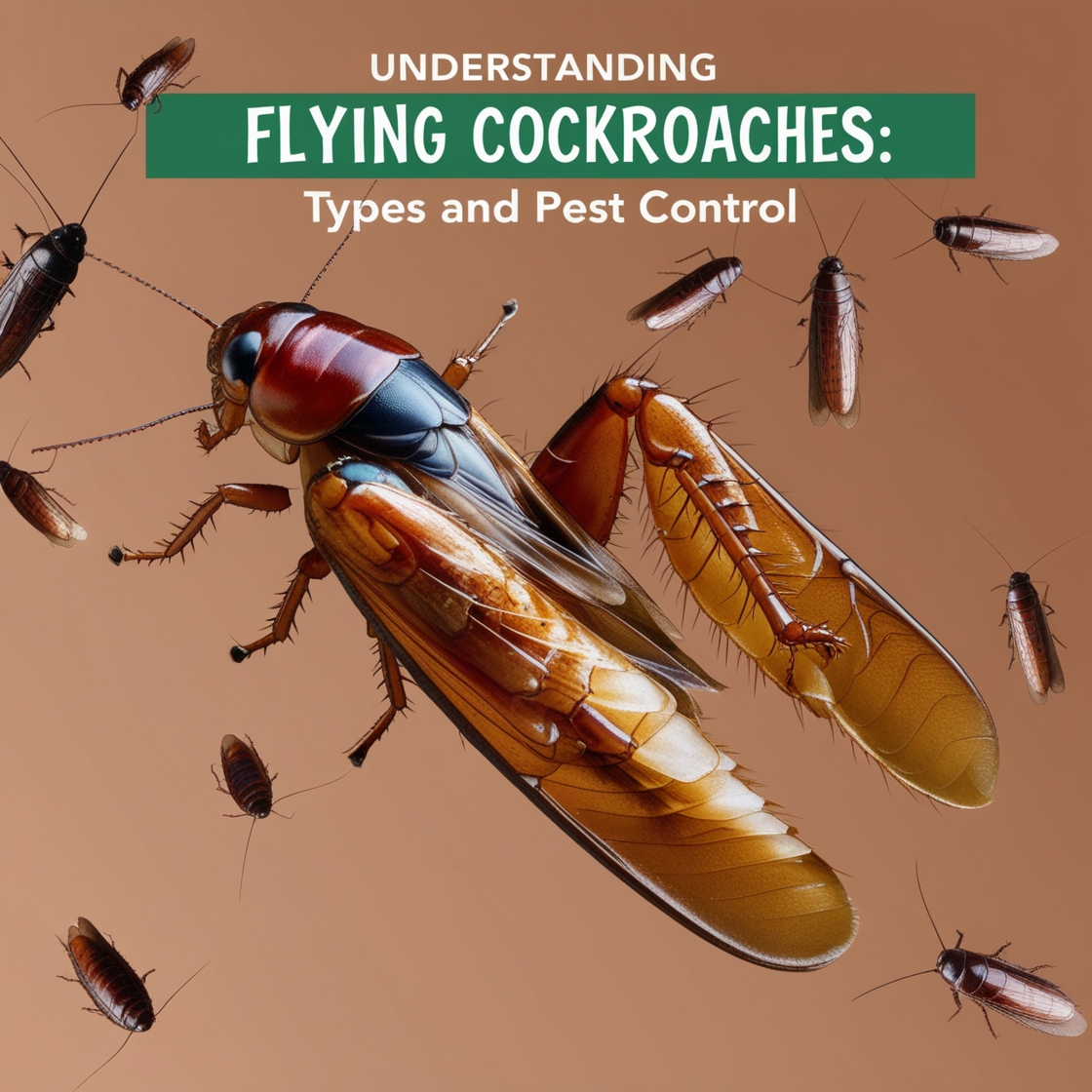 Understanding Flying Cockroaches Types and Pest control