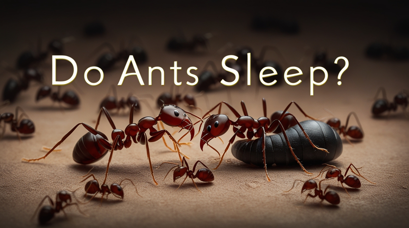 Do ants sleep