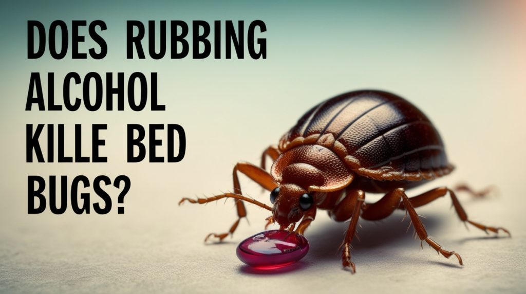 Does Rubbing Alcohol Kill Bed Bugs